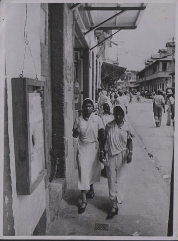 shopping in port of spain trinidad 1945 