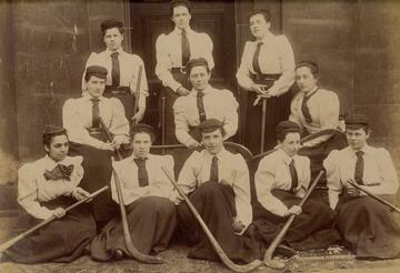 somerville college hockey team c 1892
